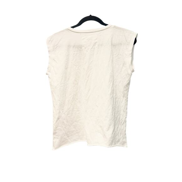 Frank & Eileen Crew Neck Aiden Vintage Muscle Tee Cap Sleeve White Size M NWOT - Picture 6 of 12